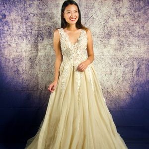 *Free Jewelry* Tarik Ediz 93420, prom/evening/cocktail/wedding dress